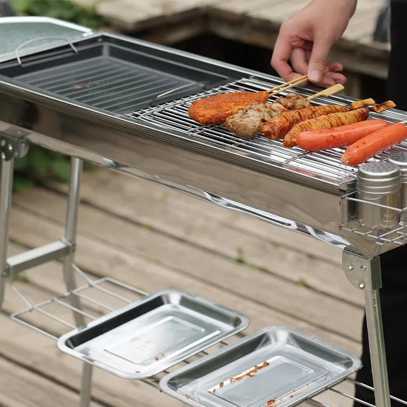 Outdoor Charcoal Grill