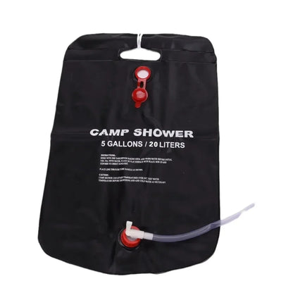 Large-Capacity 20L Outdoor Solar-Heated Portable Camping Shower Bag