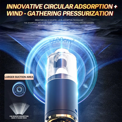 2026 New Mini Vacuum Cleaner Powerful Cordless Portable Car Vacuum Cleaner