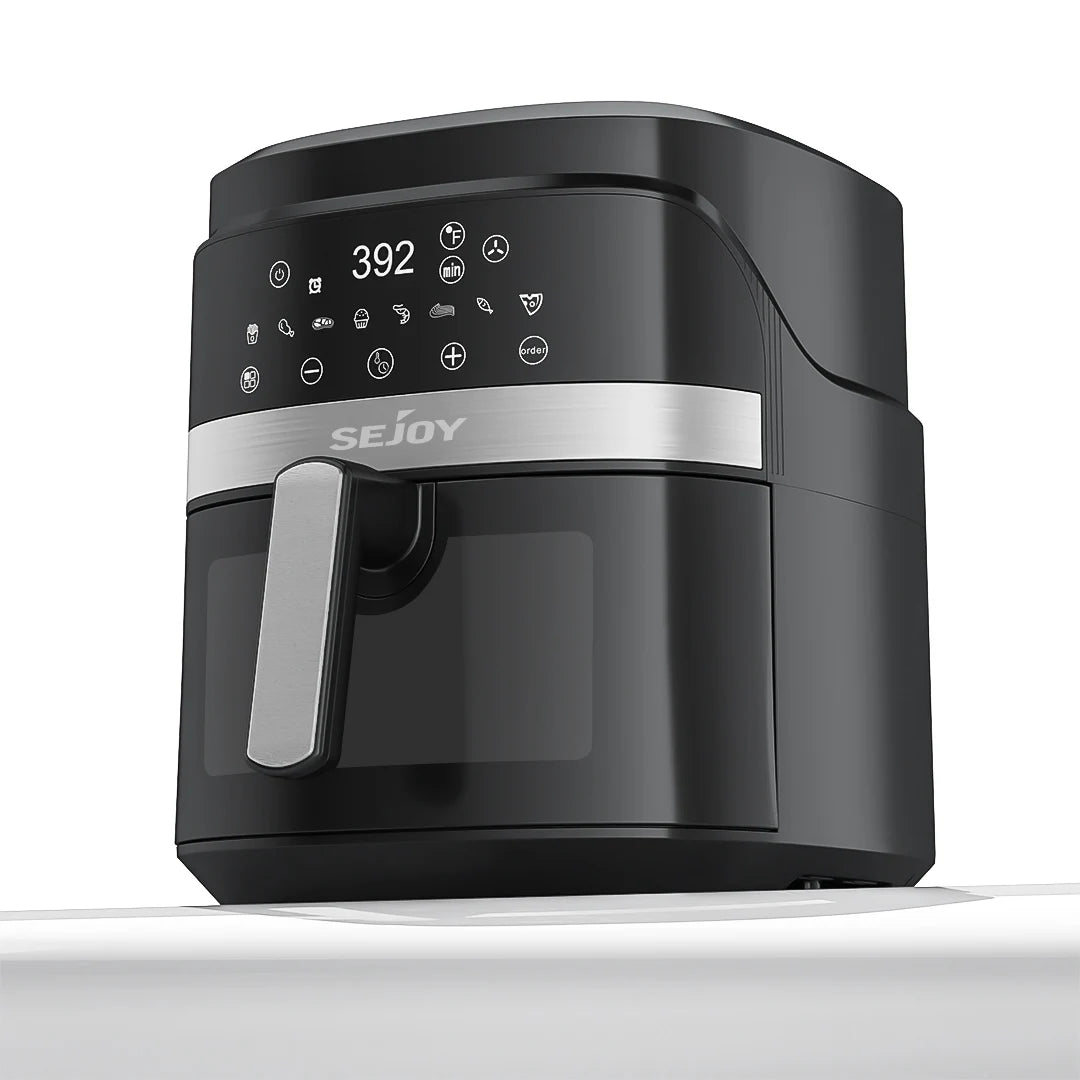 8-in-1 Air Fryer 6 Qt Large Capacity Countertop Home Fryer for Fried Chicken Fries