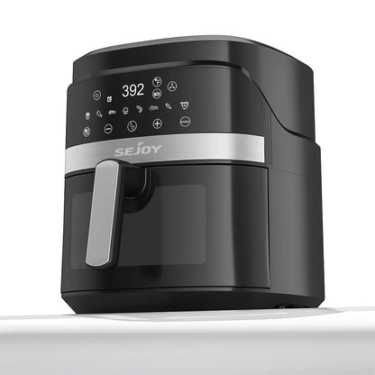 8-in-1 Air Fryer 6 Qt Large Capacity Countertop Home Fryer for Fried Chicken Fries