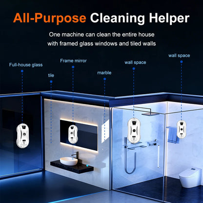 Ultra Thin Robot Vacuum Cleaner Window Cleaning Robot