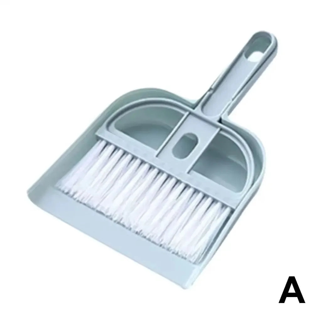 Mini Desk Broom And Dustpan Set Small Handheld Brush Dustpan