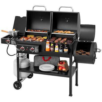 stainless steel charcoal grill